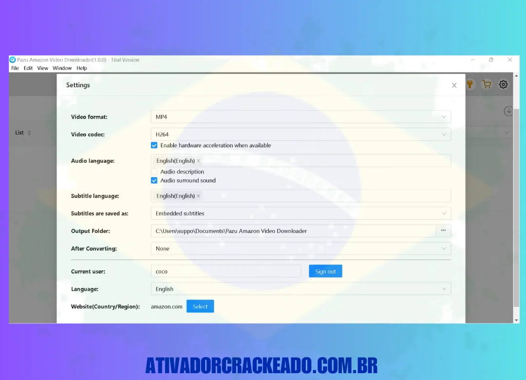 Como usar o Pazu Amazon Video Downloader Crackeado