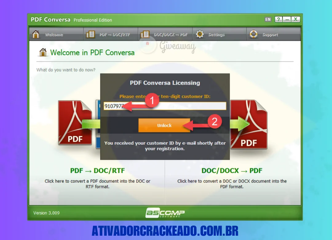 É bidirecional, o que é a melhor parte! Outra opção é converter um documento PDF Conversa Professional Crackeado Download