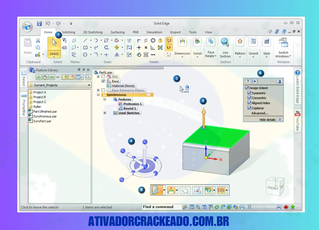 Inicie o EDGE Diagrammer clique duas vezes no ícone da área de trabalho ou localize-o no menu Iniciar para iniciar o software após a instalação.