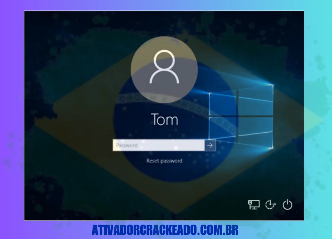 Na interface de login, clique em “Redefinir senha”.