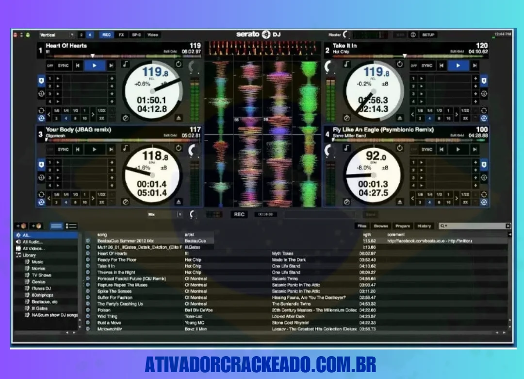 Principais destaques do Serato DJ para Windows