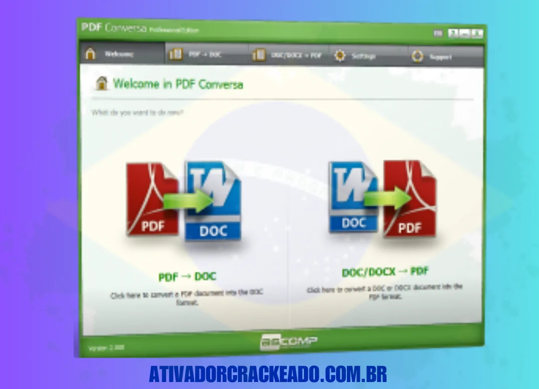 Recursos do PDF Conversa Professional Crackeado