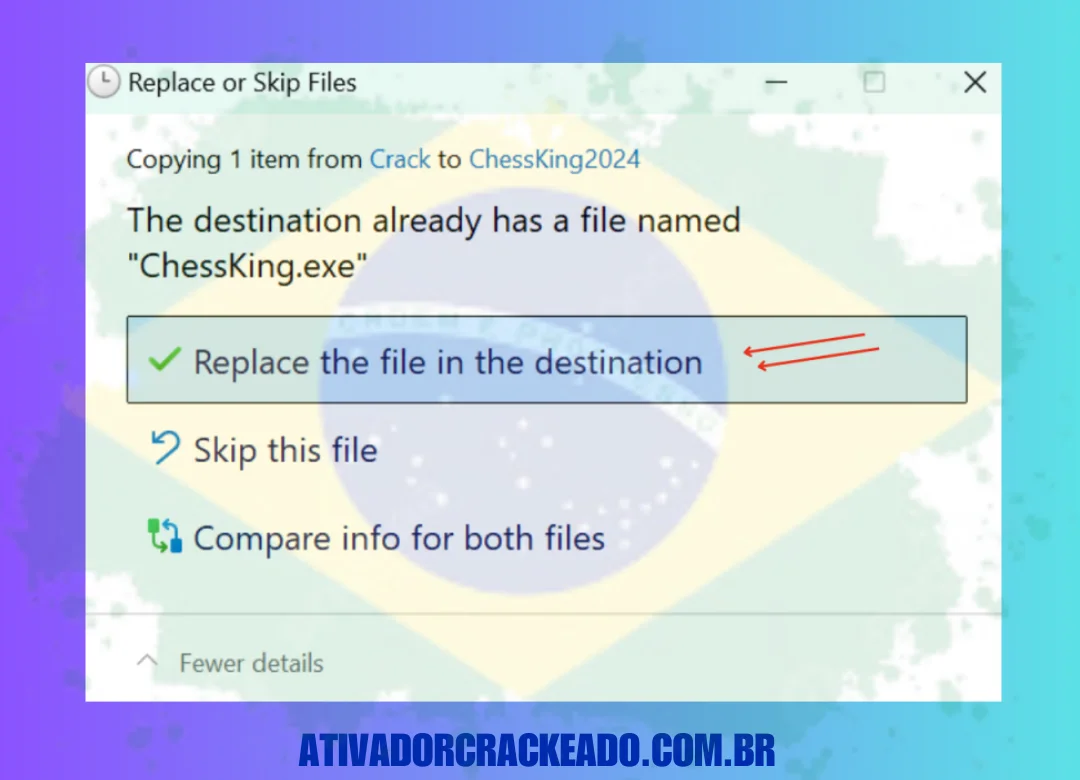 Selecione o banco de dados e os diretórios de instalação clicando em next.