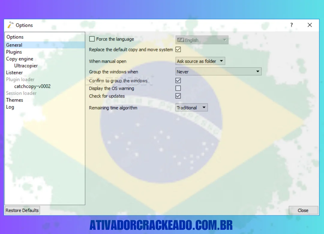 Selecione o local de instalação escolha a pasta de destino da instalação ou use a opção padrão.