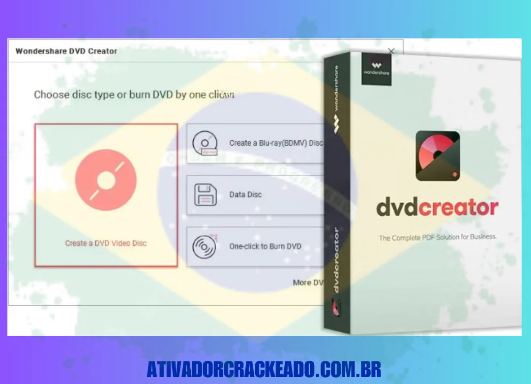 Wondershare DVD Crackeado Baixar