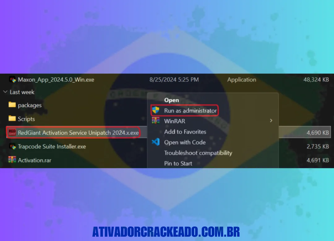 Você pode utilizar o conjunto quando sua instalação estiver concluída.