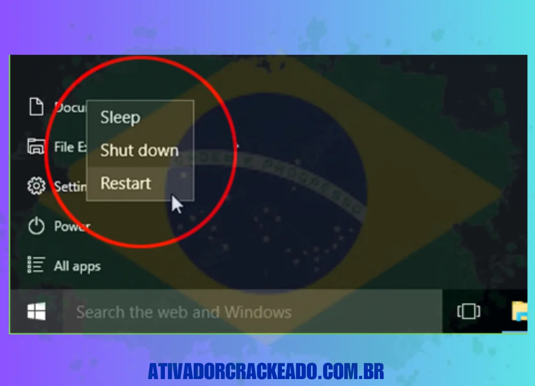 Abra a pasta Reg e execute o arquivo de registro que corresponde ao seu sistema operacional