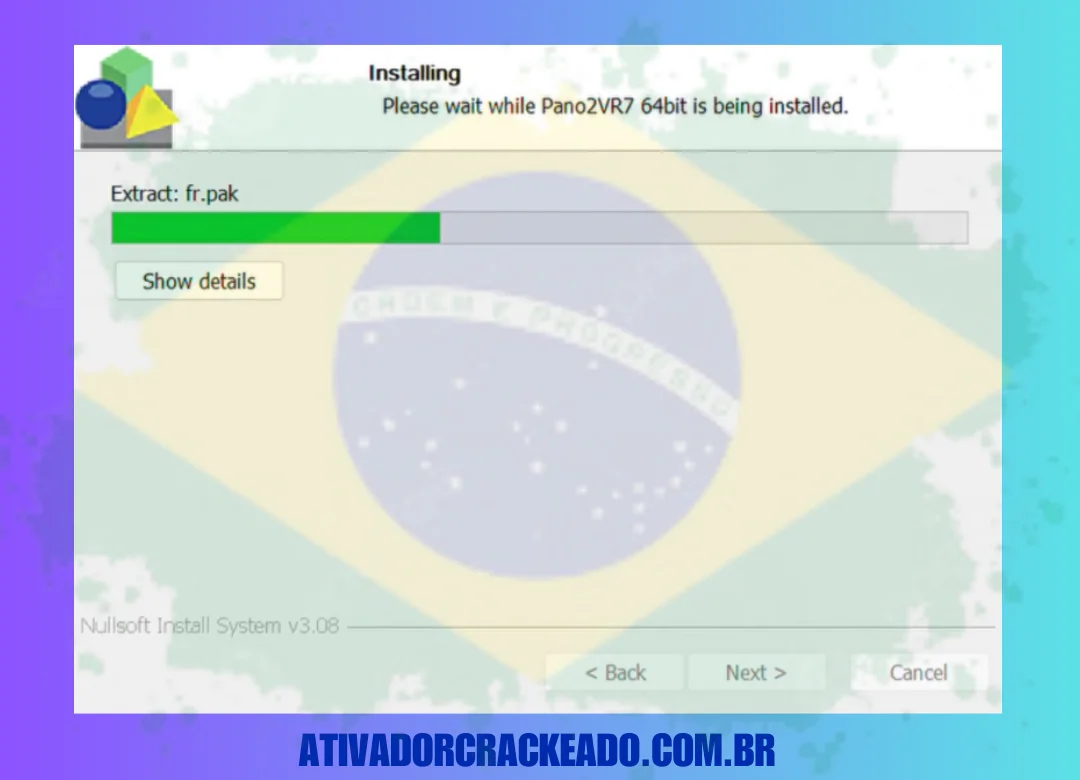 Aguarde a conclusão da instalação e feche a configuração clicando no botão Concluir.