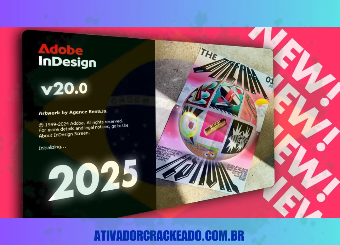 Baixar Adobe InDesign 2025 Crackeado Torrent Ativado