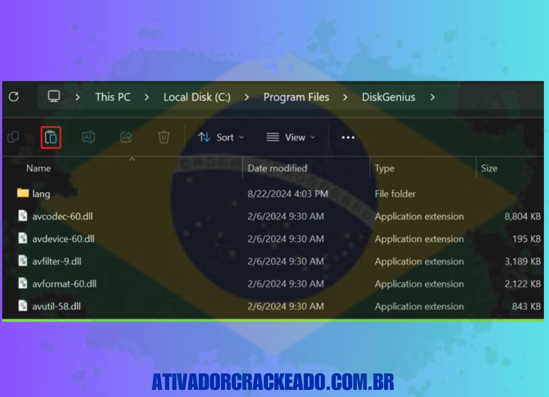 Cole os dois arquivos que copiamos no diretório de instalação após abri-lo. Para o arquivo Options.ini, você deve selecionar a opção replace.