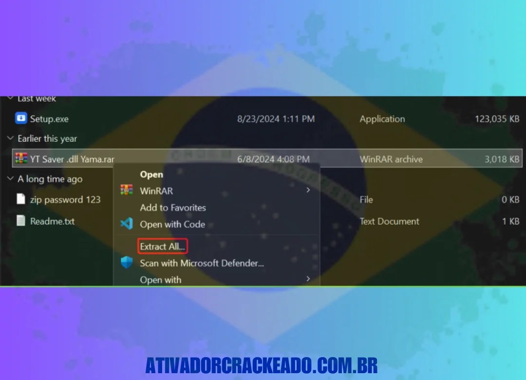 Copie os dois arquivos DLL do arquivo dll.rar extraído e coloque-os no diretório de instalação.