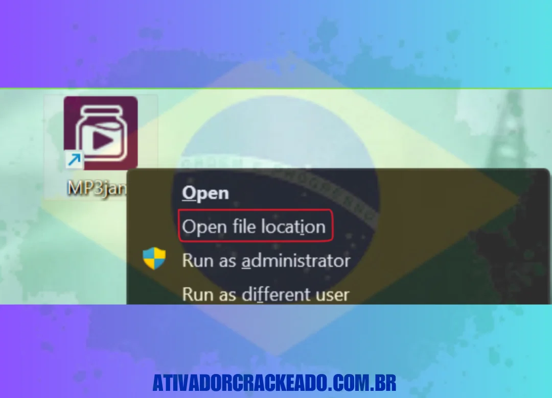 Extraia o arquivo Patch.rar quando a instalação estiver concluída. Adicione o arquivo Patch-MP3jam.1.1.x.exe ao diretório de instalação após copiá-lo. 