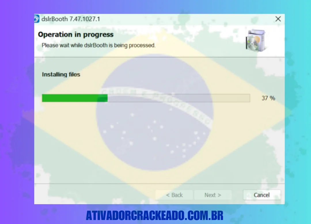 Extraia o arquivo baixado e execute a instalação como administrador.