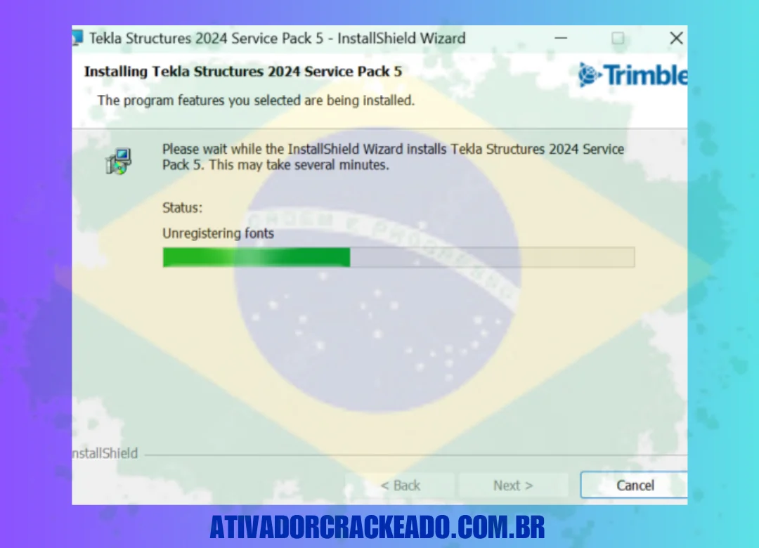 Extraia o arquivo baixado, execute a instalação como administrador e conclua a instalação conforme mostrado.