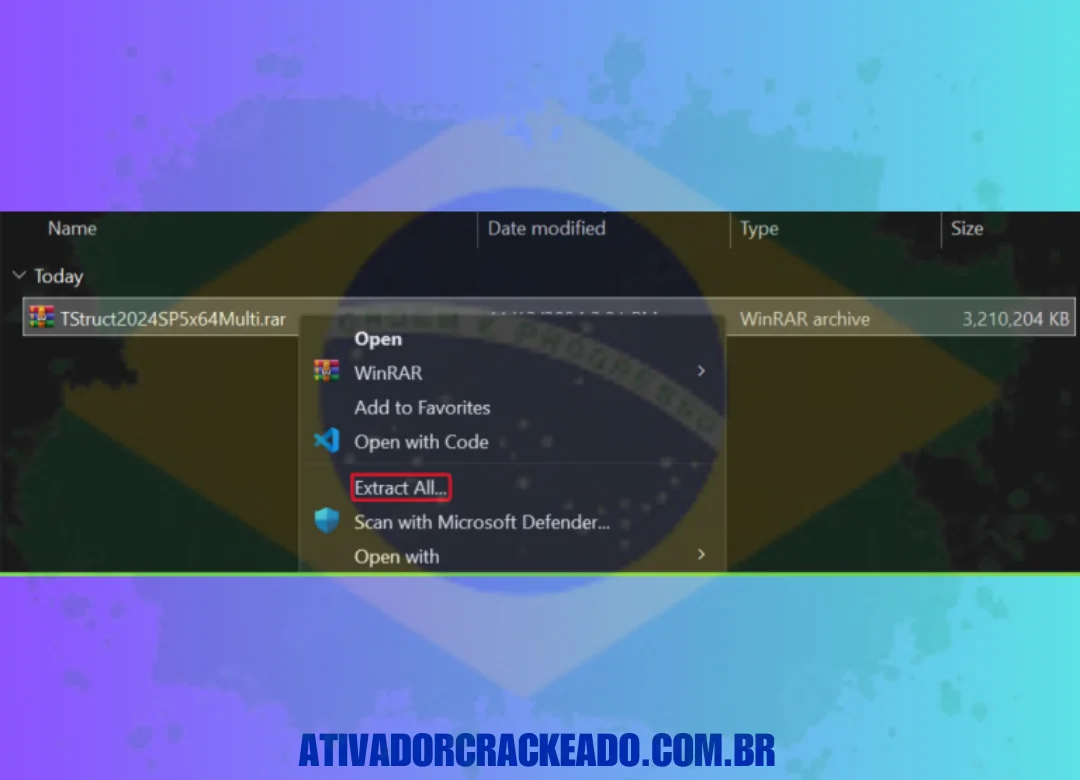 Extraia o arquivo baixado, execute a instalação como administrador e conclua a instalação conforme mostrado.