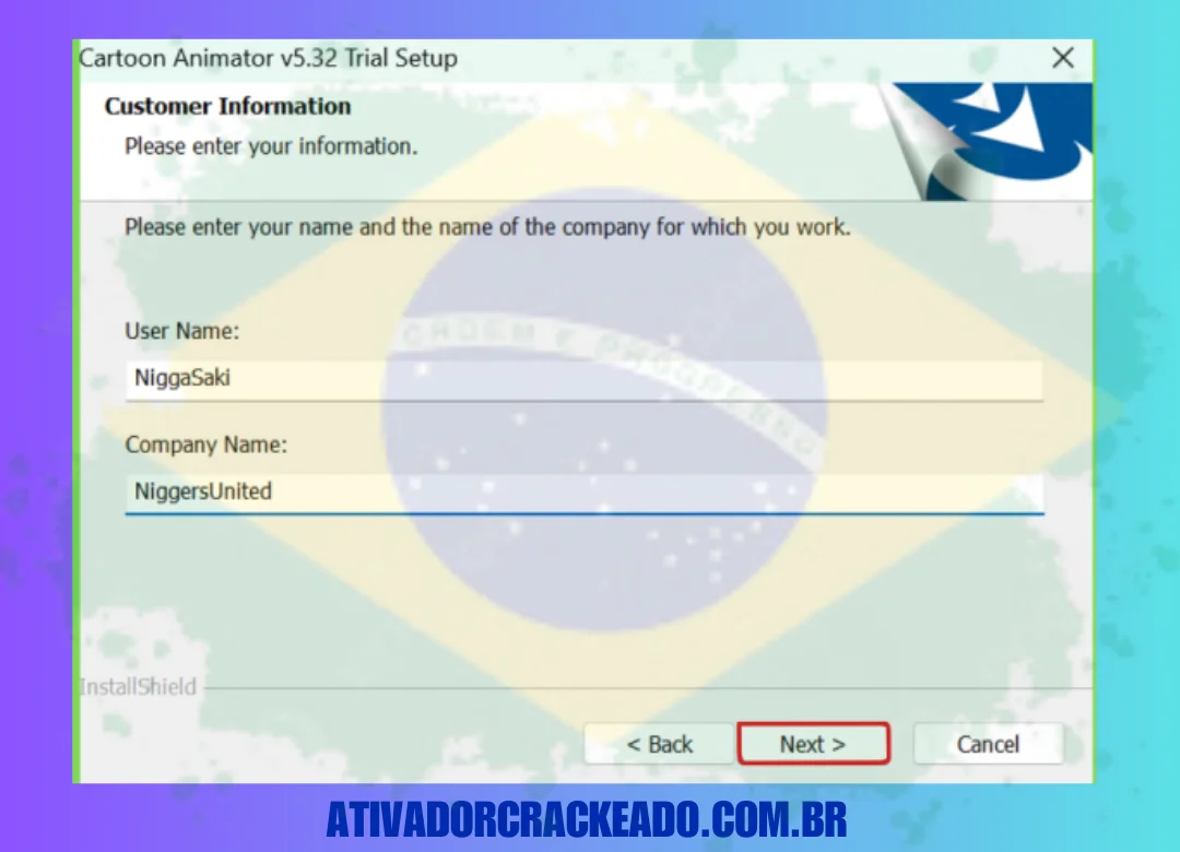 Extraia o arquivo baixado, execute a instalação como administrador e conclua a instalação. NÃO EXECUTE O PROGRAMA AINDA!