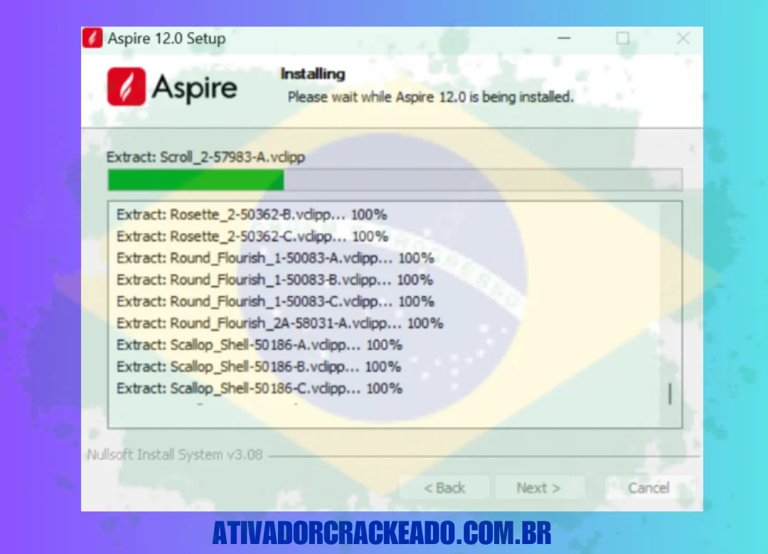 Extraia o download e execute a instalação como administrador. Aceite o contrato de licença,