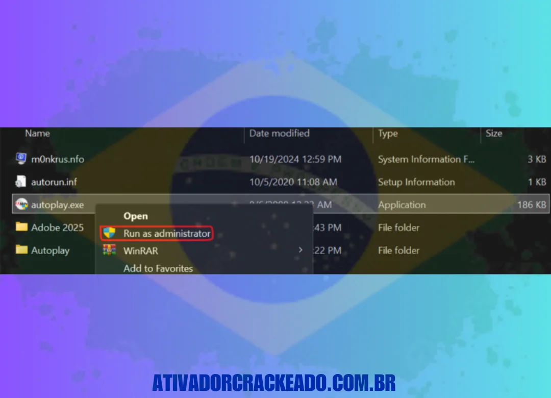 Extraia o download, monte o ISO e execute autoplay.exe como administrador.