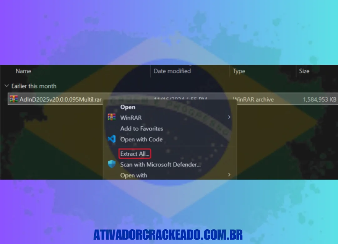 Extraia o download, monte o ISO e execute autoplay.exe como administrador.