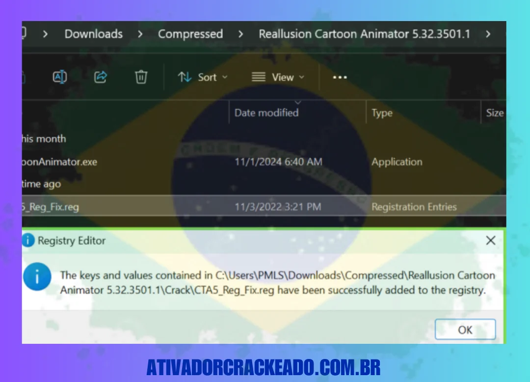 Mescle os registros e bloqueie o programa com o firewall.