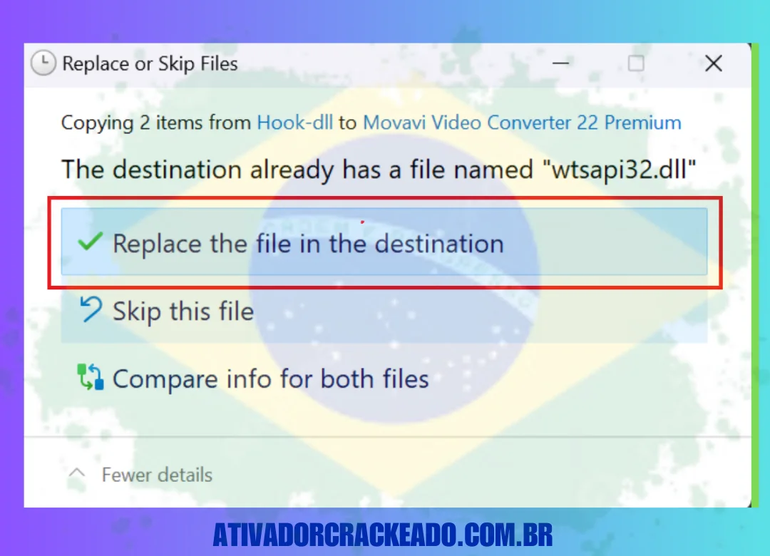 Movavi Video Converter e abra seu local de instalação. 