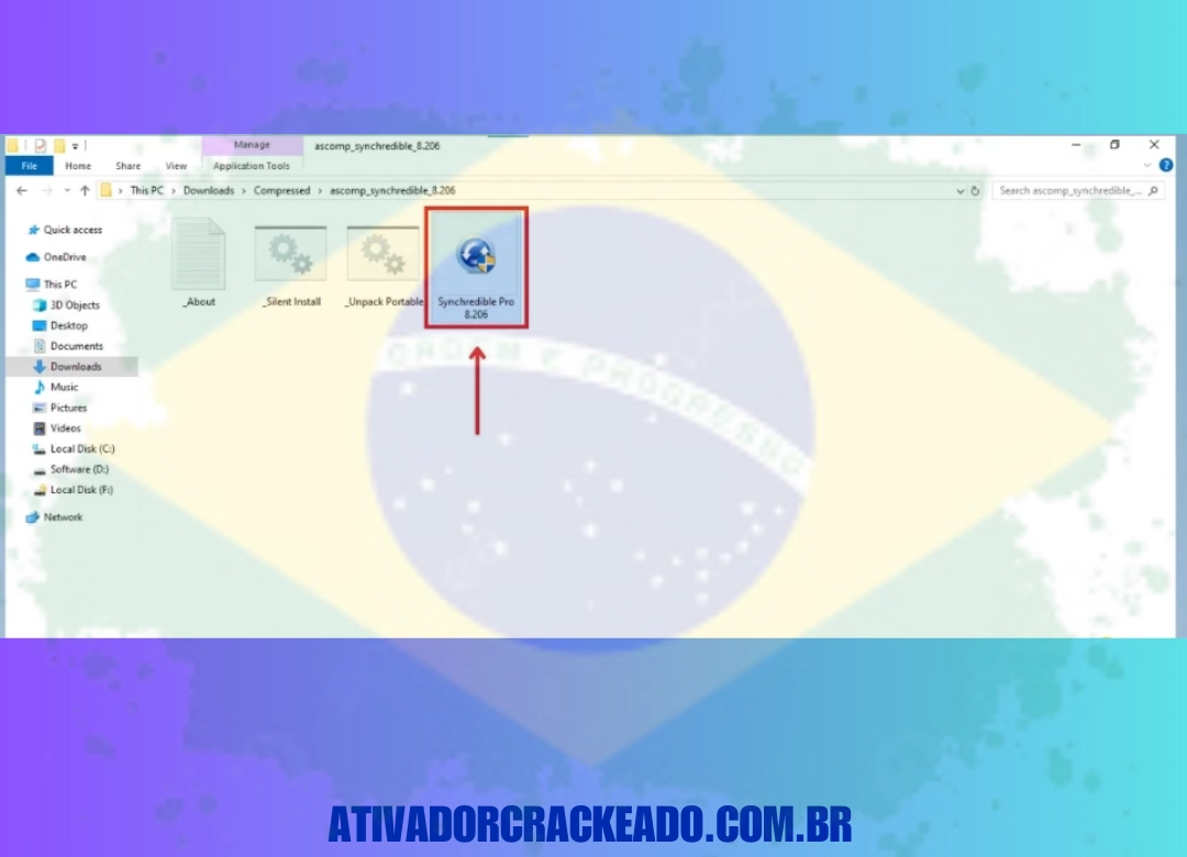 Primeiro passo, execute o arquivo exe como administrador.