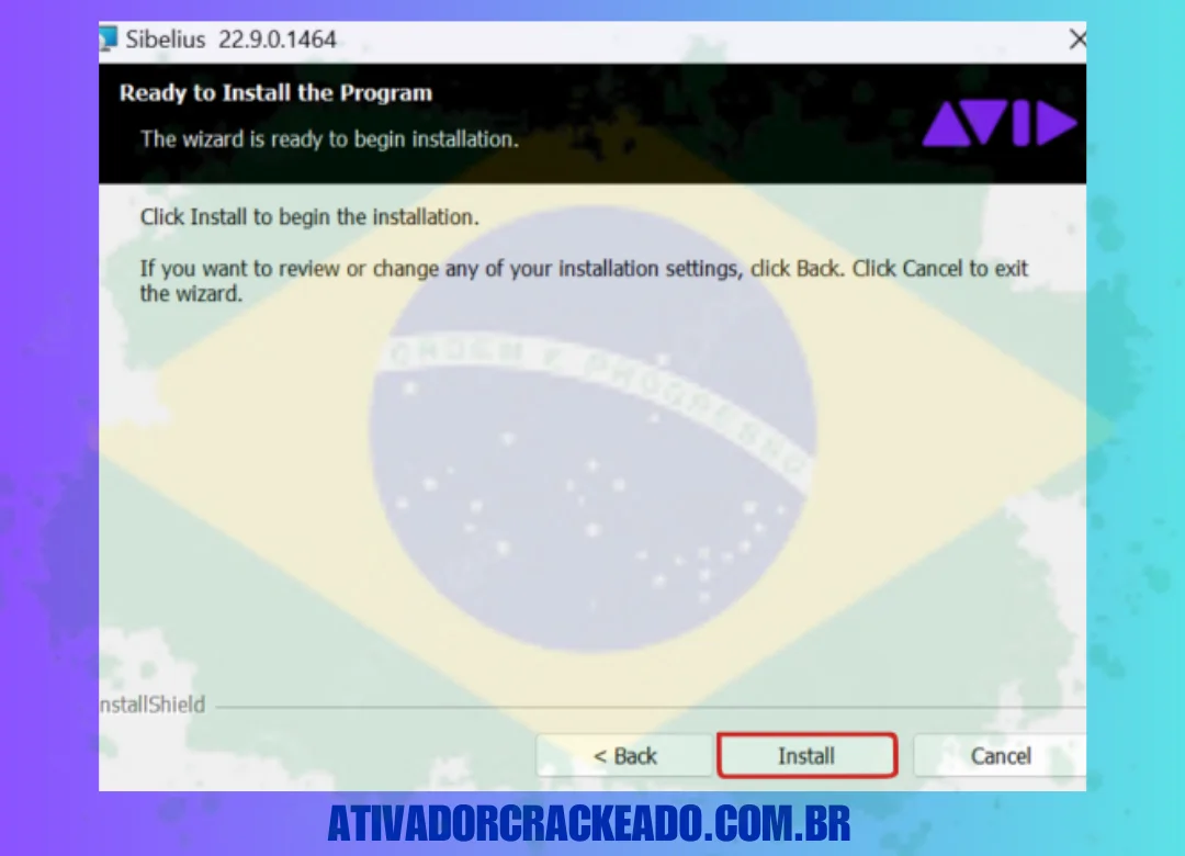 Quando a instalação estiver concluída, clique em Concluir e feche a configuração.