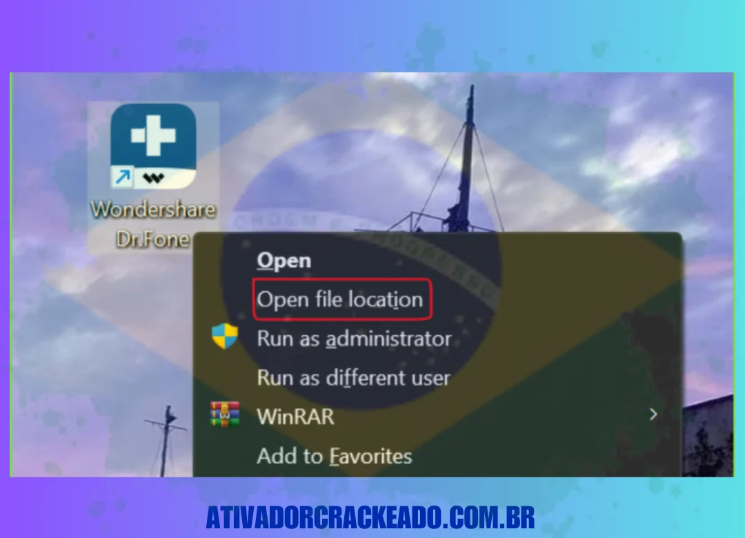 Quando estiver no diretório de instalação, abra a pasta Addins, depois a pasta recovery e cole os arquivos que você copiou na pasta.