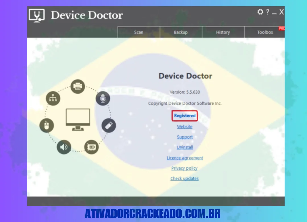 Reinicie o sistema e então você poderá usar o software. A licença será adicionada e você poderá verificar isso também. 