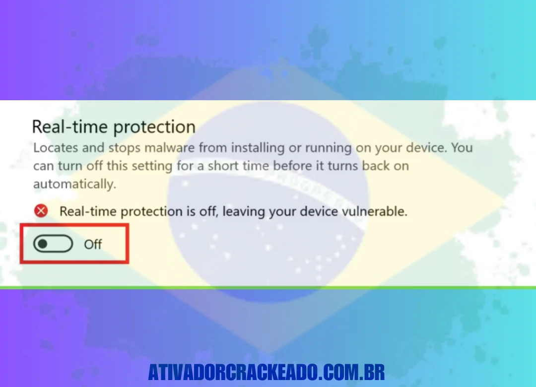 Usando o link fornecido, desative o DecSoft App Builder gratuitamente e todos os softwares antivírus instalados.