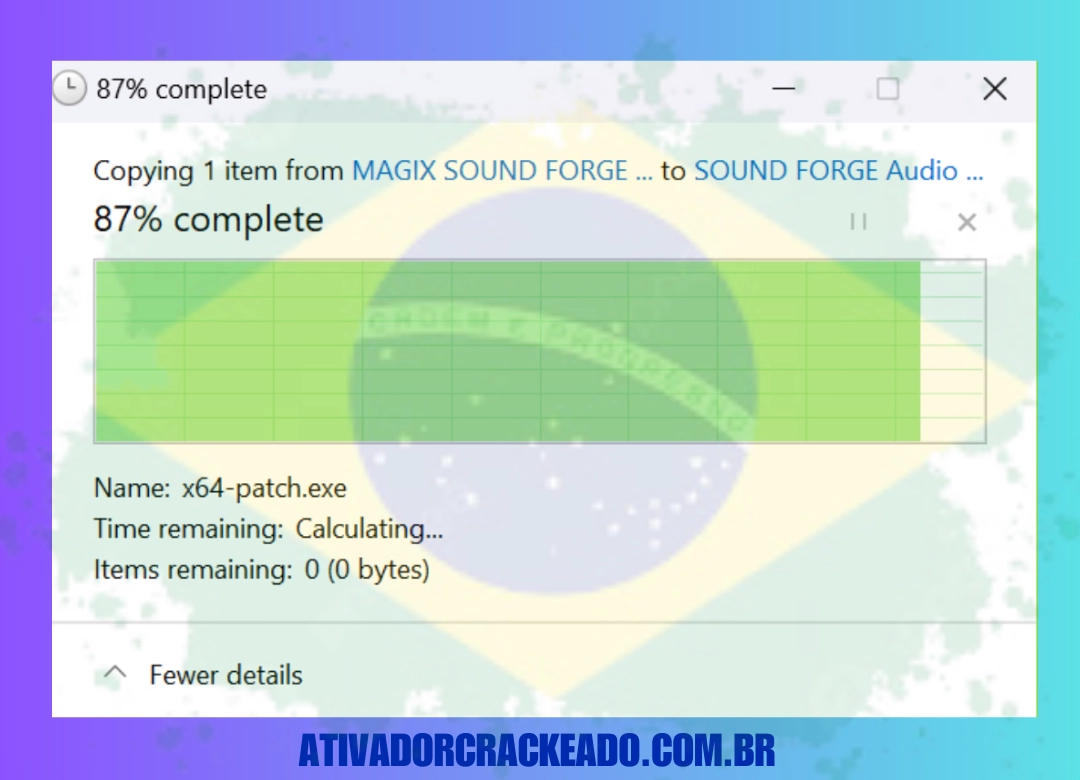 Vá para sua área de trabalho e clique com o botão direito no atalho Sound Forge Crack e clique em Open file location. No diretório de instalaçã