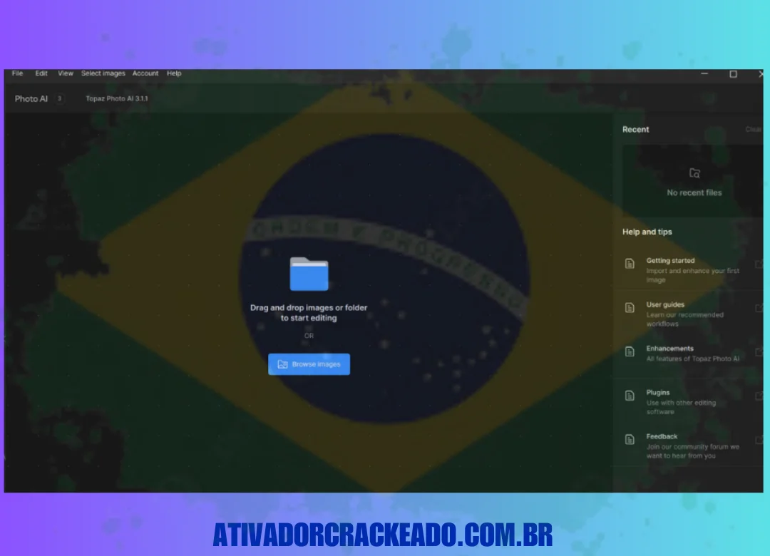 arquivo patch como administrador. Você pode usar o software após ver o aviso Patching Done.