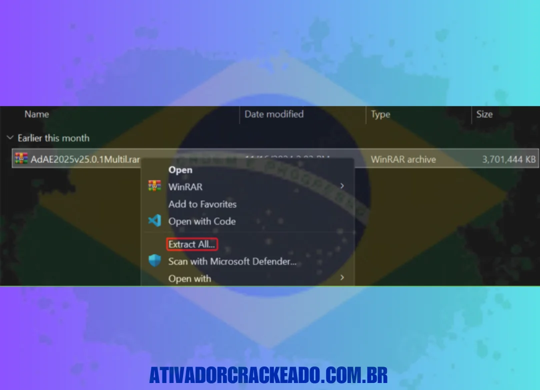 Extraia o arquivo baixado, monte o arquivo ISO e execute autoplay.