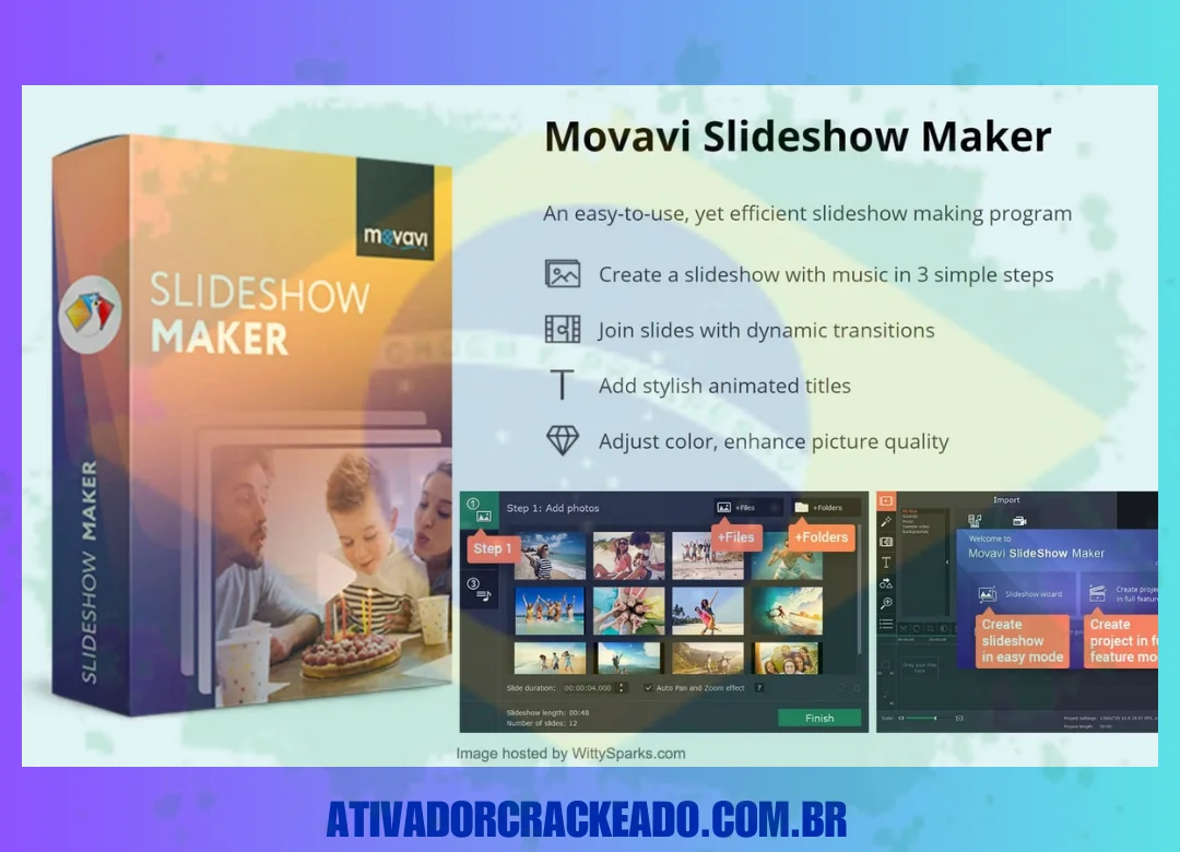 Movavi Slideshow Maker Crackeado Grátis Download