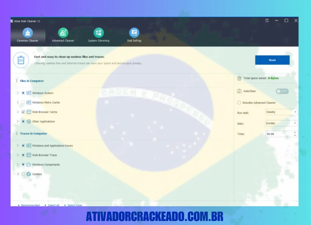 vPor fim, esta é a interface final e o programa está pronto para uso.