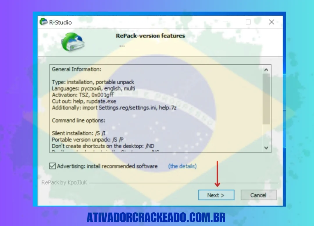 Em seguida, clique em Avançar. (1)