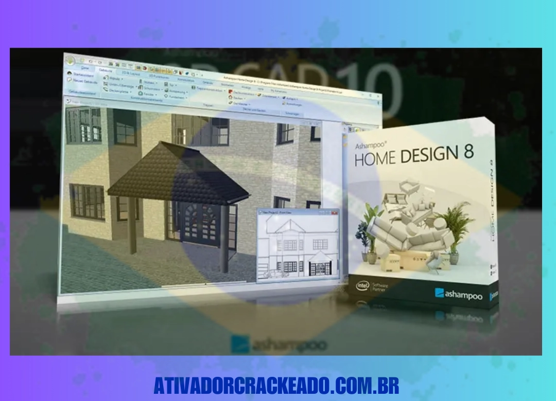 Ashampoo Home Design Português Não Requer Ativação - Licença Vitalícia (x86-x64)