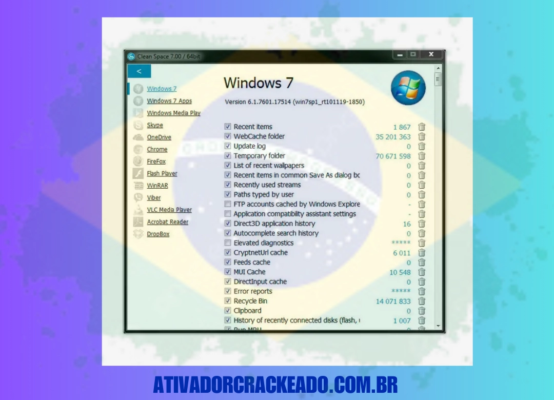 Como Instalar o Clean Space Professional Português Licença Vitalícia