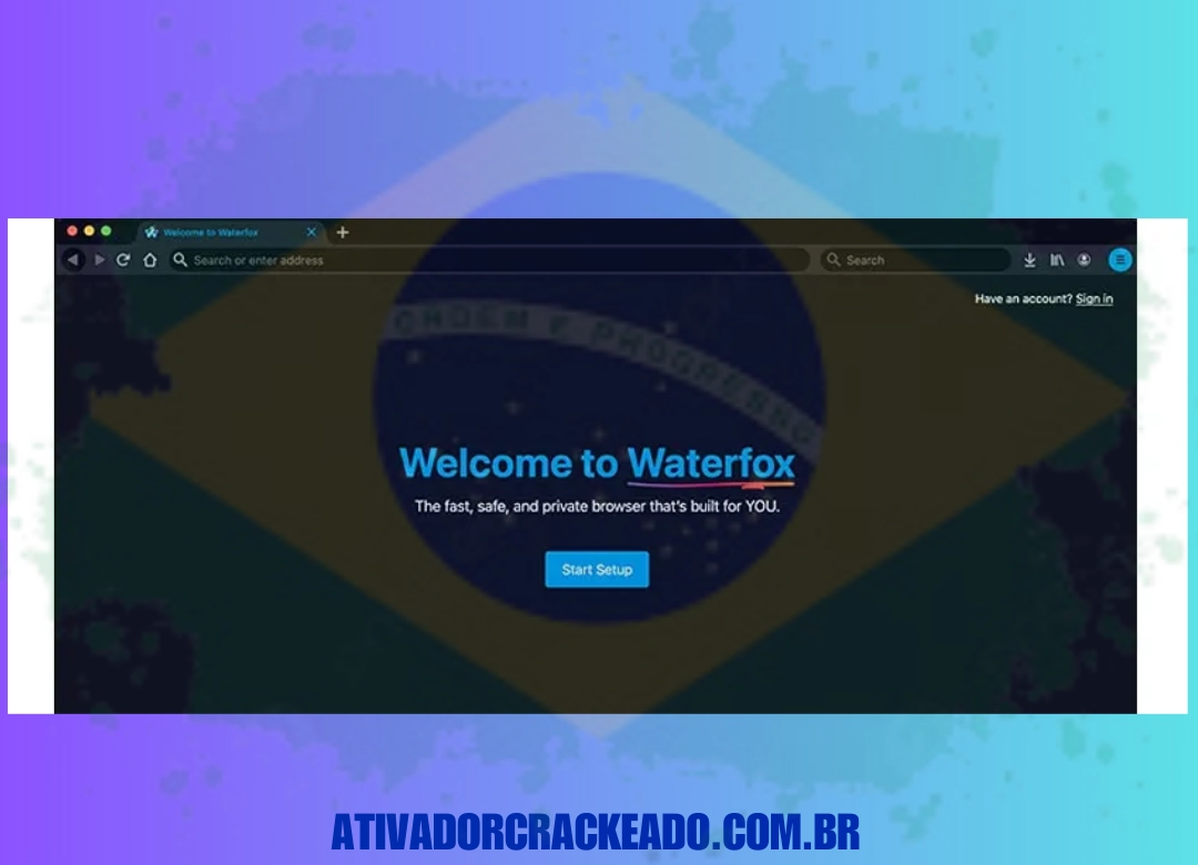 Como Instalar o Waterfox Português Licença Vitalícia (1)