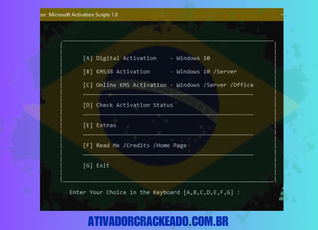 Como Usar os Microsoft Activation Scripts Licença Vitalícia