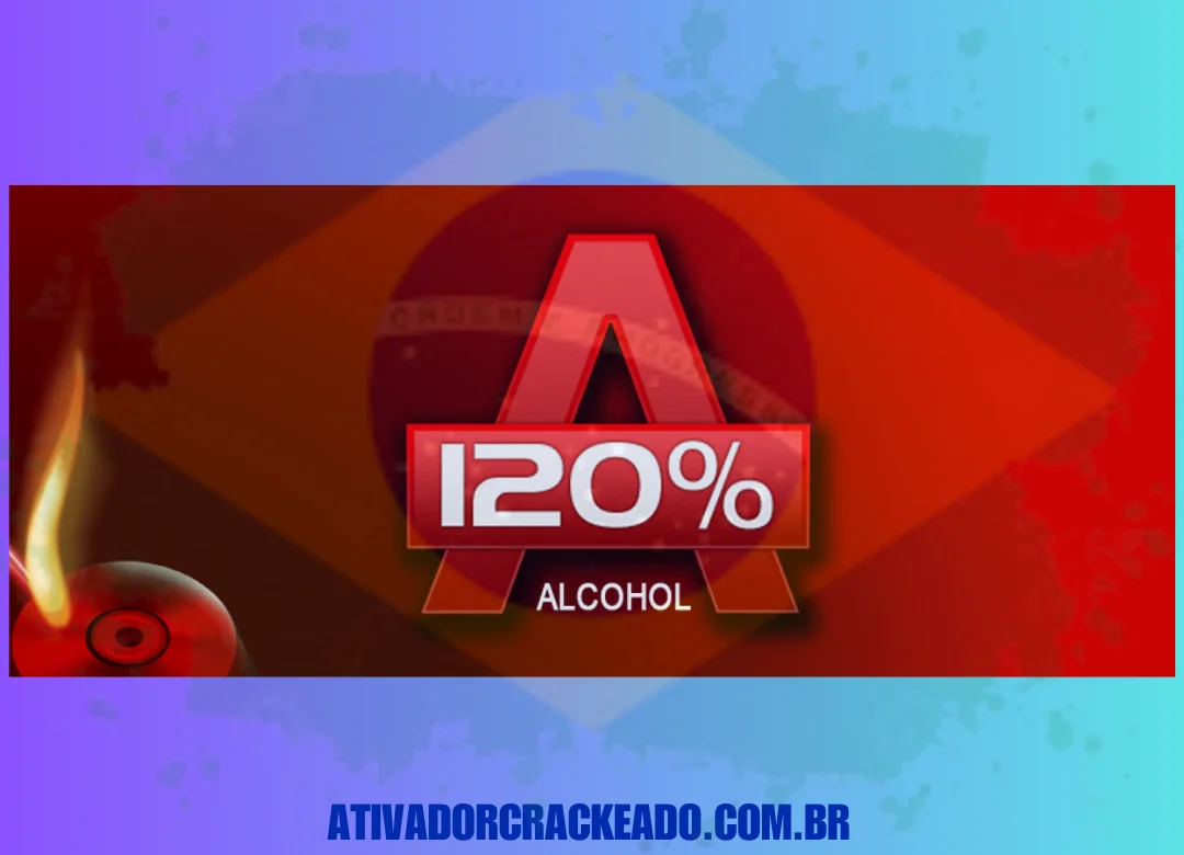 Alcohol 120% Português Não Requer Ativação - Licença Vitalícia (x86-x64)