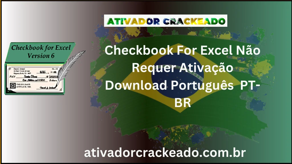 Checkbook For Excel Não Requer Ativação