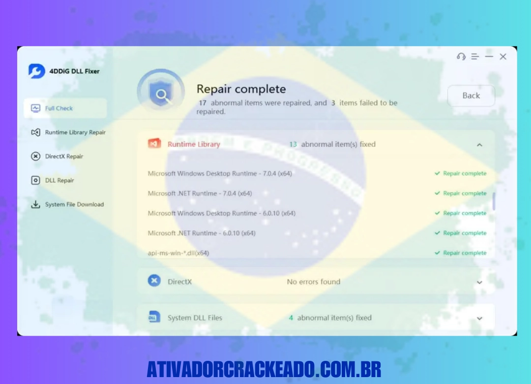 Como Instalar o 4DDiG DLL Fixer em Português Licença Vitalícia