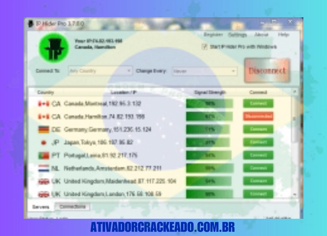 Como Instalar o Auto Hide IP em Português Licença Vitalícia