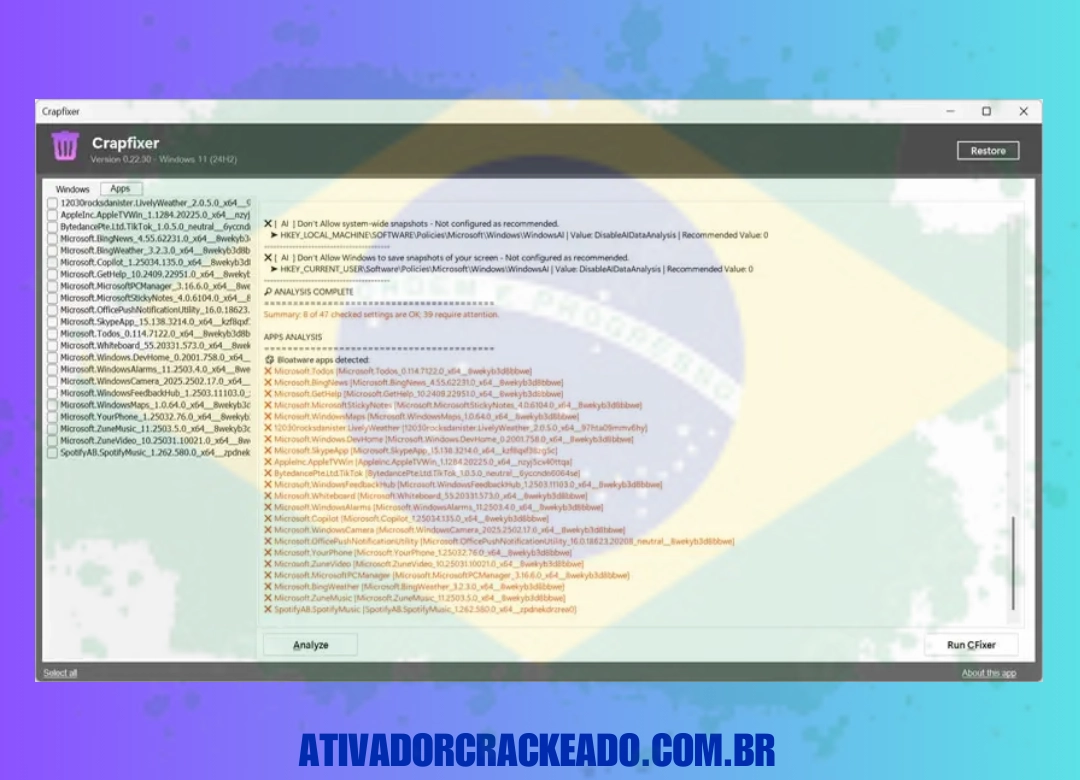 Como Instalar o CrapFixer Português Licença Vitalícia