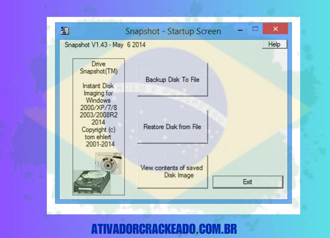 Como Instalar o Drive SnapShot em Português Licença Vitalícia