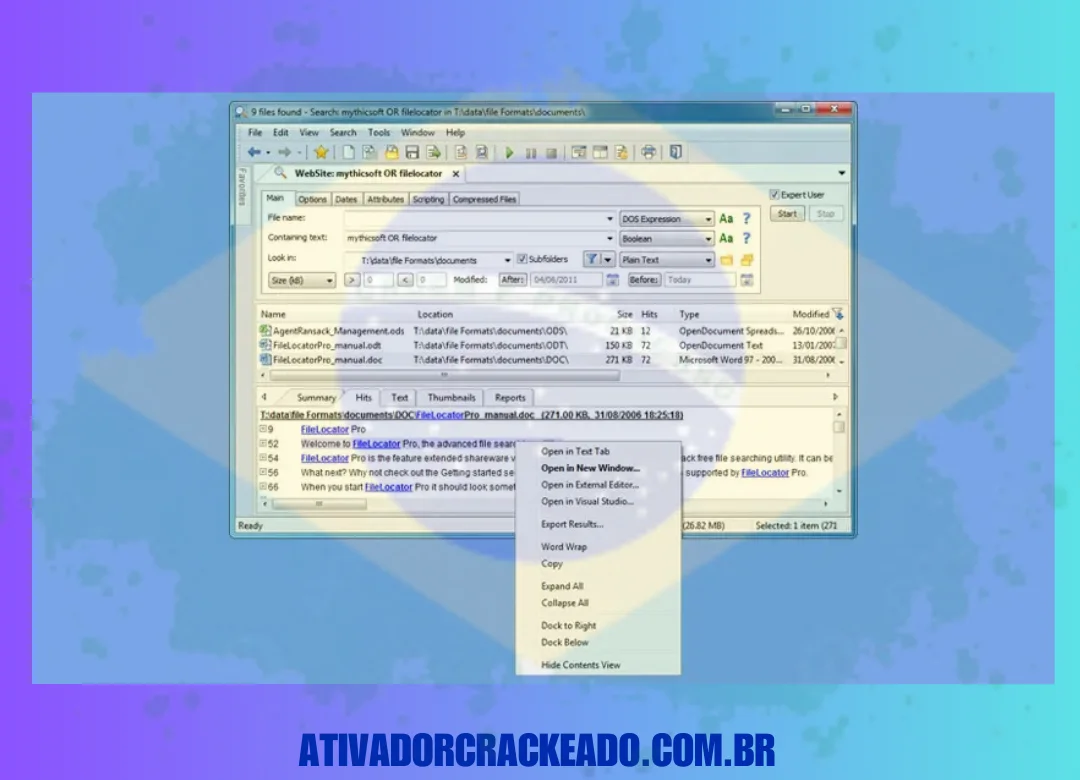Como Instalar o FileLocator Pro em Português Licença Vitalícia