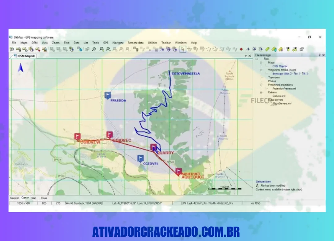 Como Instalar o OkMap Desktop em Português Licença Vitalícia