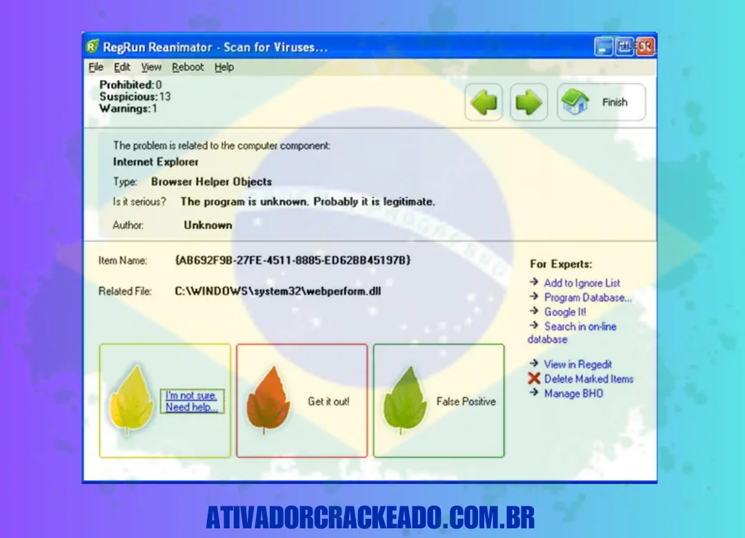 Como Instalar o RegRun Reanimator em Português Licença Vitalícia