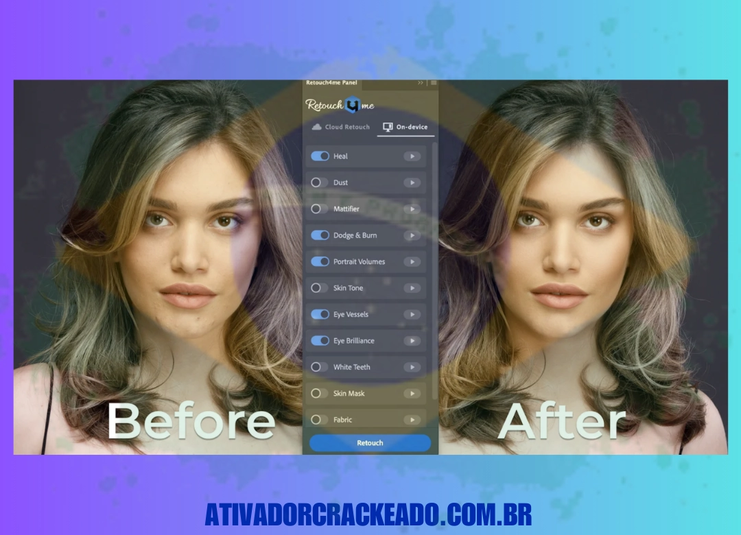 Como Instalar o Retouch4me Heal em Português Licença Vitalícia